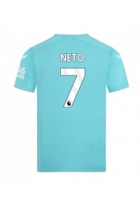 Fotbalové Dres Wolves Pedro Neto #7 Třetí Oblečení 2023-24 Krátký Rukáv